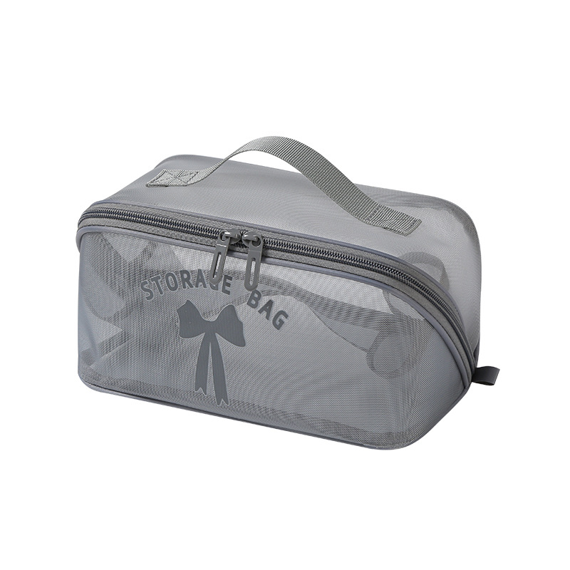 High-end mesh large-capacity pillow bag, toiletry bag, storage, water-resistant, sailor carry, high appearance level, simple toiletry bag Item Picture
