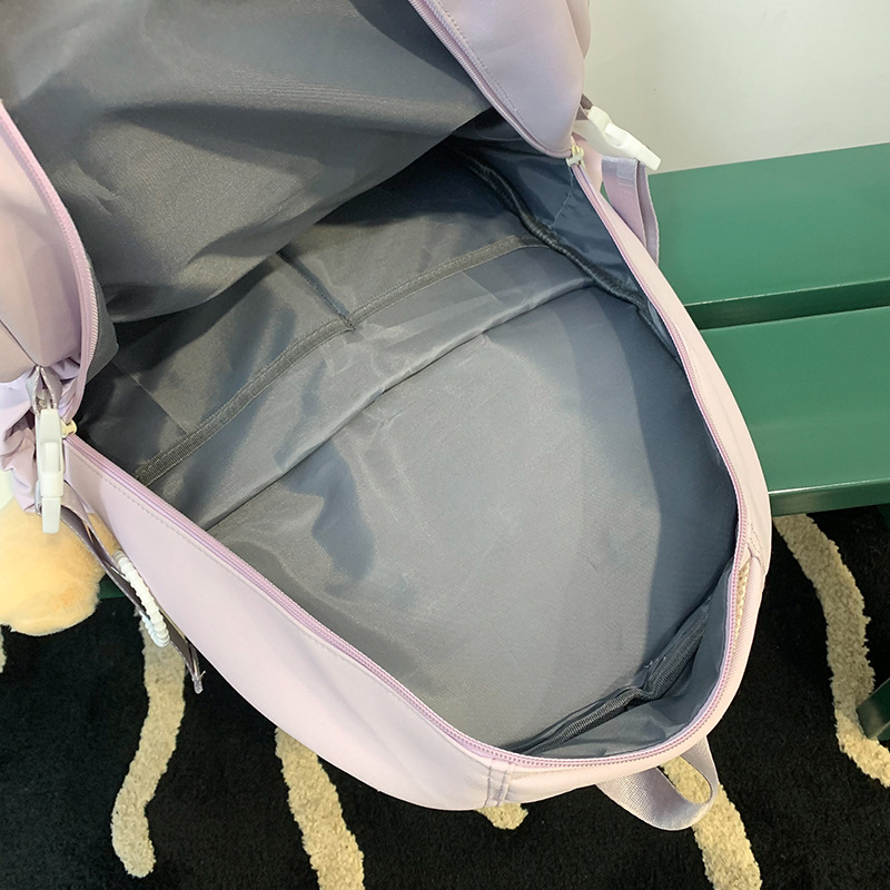 The school-style backpack is a cute and versatile Japanese backpack with a large capacity for high school and junior high school students Application Scenario