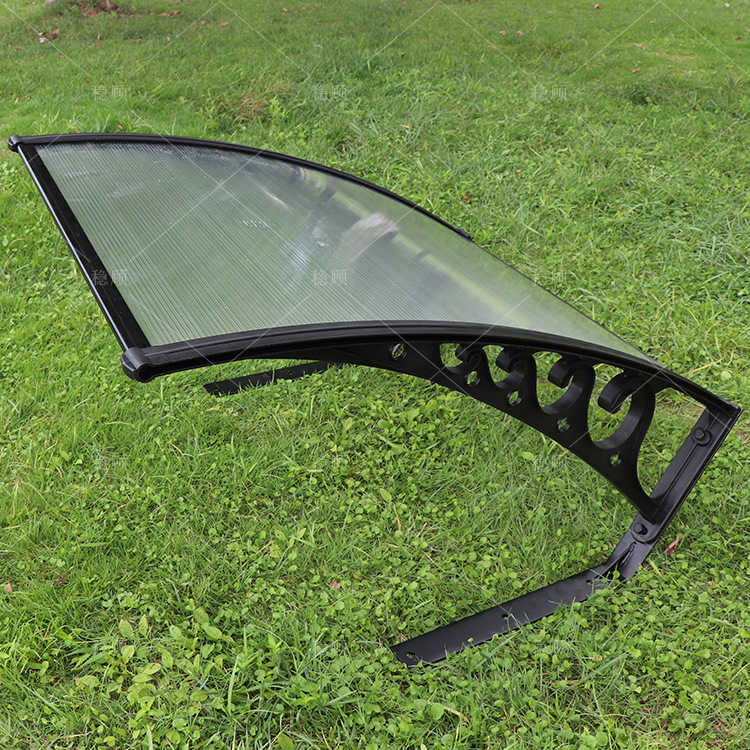 Outdoor small lawn mower silent sunshade canopy manufacturer direct supply PC polycarbonate sheet rain shelter canopy garden tool canopy Item Picture