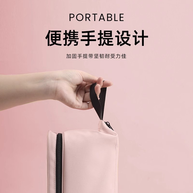 Double-layer cloud makeup bag with dry and wet separation, men's travel large-capacity storage bag, portable waterproof toiletry bag Application Scenario