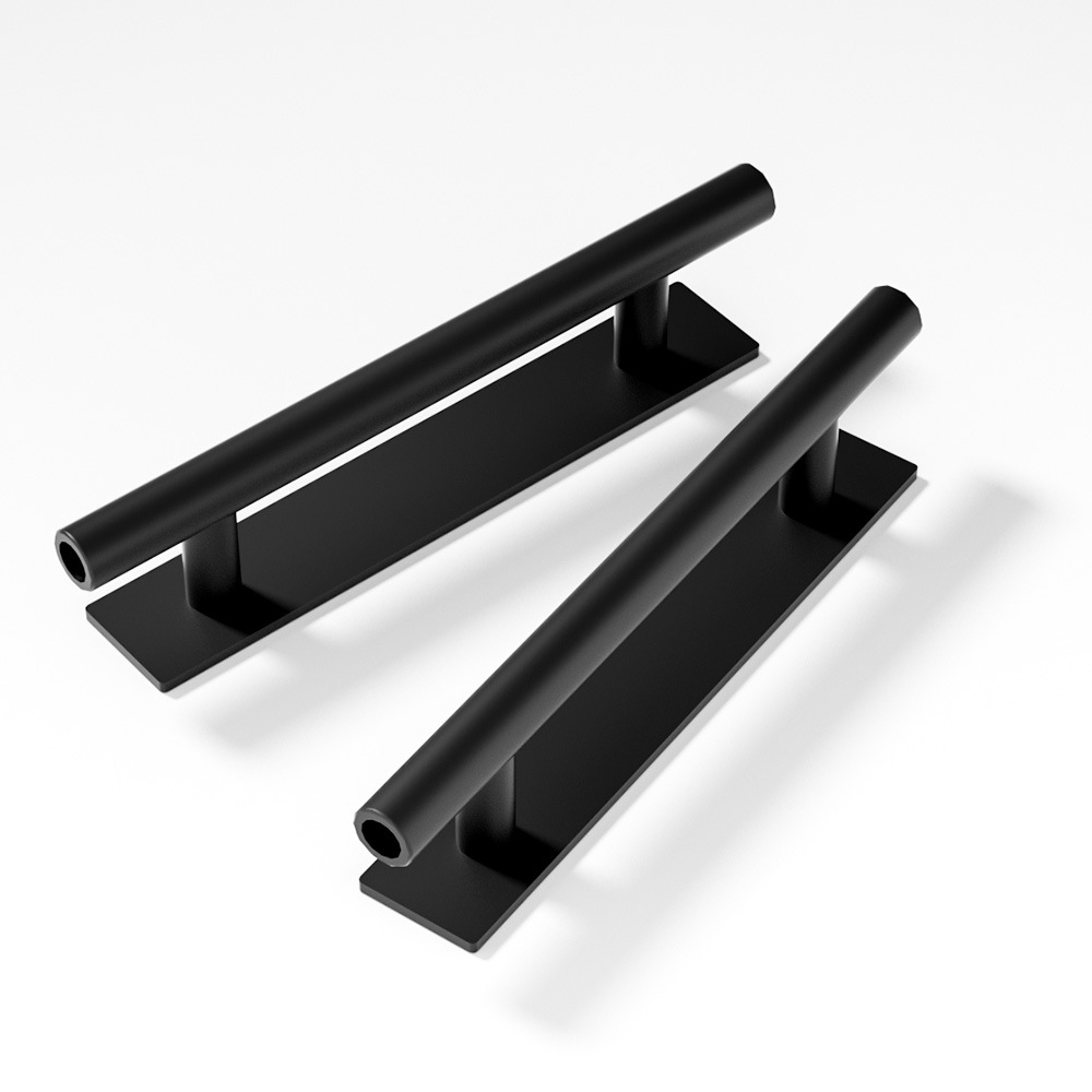 Wood grain sliding door without drilling, self-adhesive handle, window glass door, kitchen door, hinged door, sliding door handle, double-sided adhesive full figure
