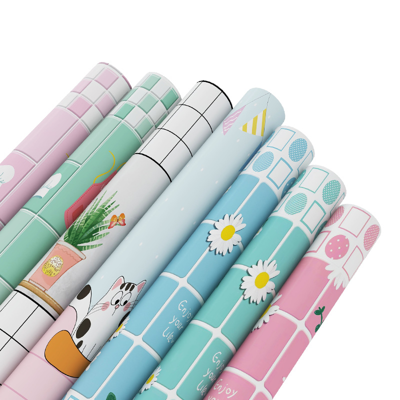 Kitchen oil-proof stickers, cabinets, high-temperature resistant wall stickers, fireproof, waterproof and moisture-proof tiles, countertops, self-adhesive stoves, range hoods Item Picture