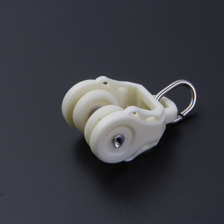 Direct sales from the manufacturer of curtain accessories, track pulleys, I-beam rails, guide rails, straight rails, old-fashioned silent rollers, hook wheels details Picture