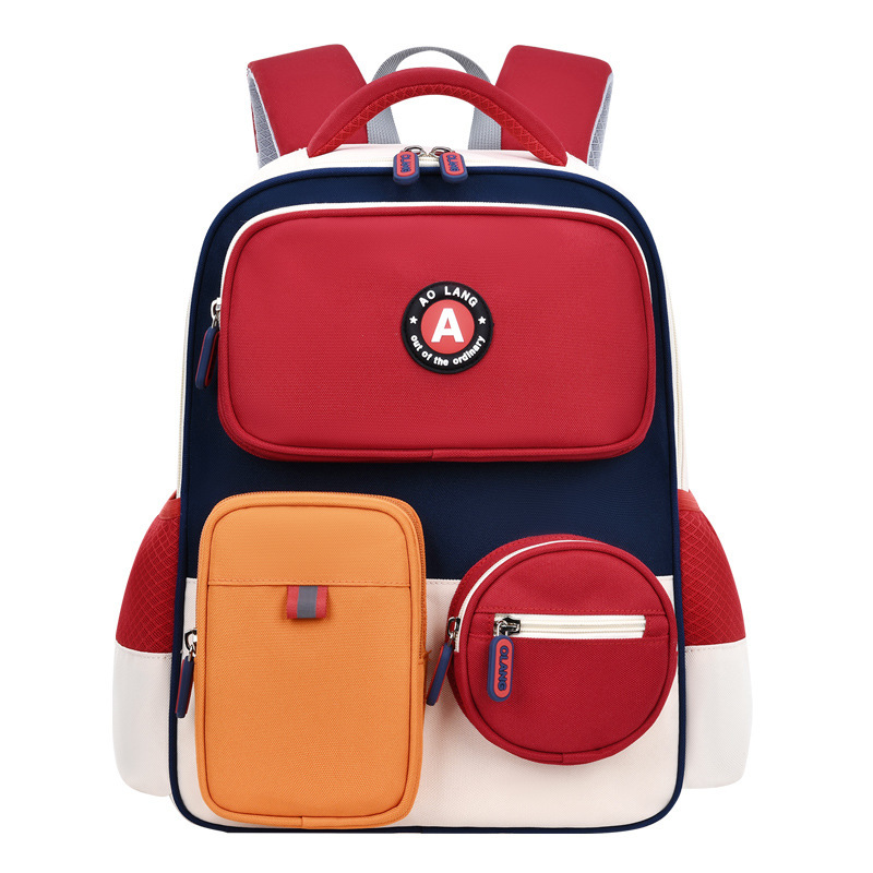 Aolang new primary school children 's backpacks for boys and girls 1-3-6 grade primary school schoolbags one piece consignment 5 Item Picture