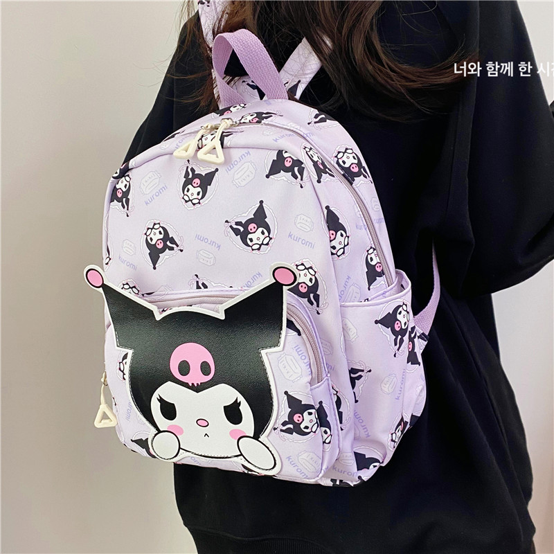 A new cartoon large-capacity lightweight backpack for children, a casual small backpack for children and primary school students Specification drawing