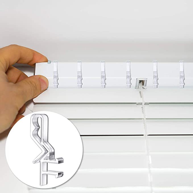 Cross-border wholesale of 12 sets of 1.87-inch Venetian blinds, curtain slats, hanging slats, decorative slats and accessories Item Picture