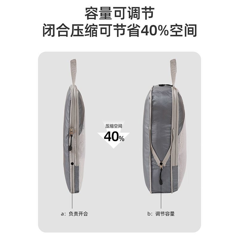 Cross-border travel compression storage bag, multi-functional underwear, underpants, shoes, travel sorting luggage, clothing storage bag Application Scenario