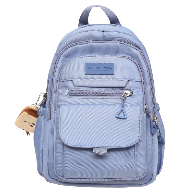 Japanese-style ins simple and versatile schoolbag for junior high school students, multi-compartment mini backpack for girls and high school students, and travel backpack Item Picture