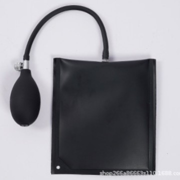The manufacturer wholesales black square thickened air cushion for quick positioning of door and window installation Specification drawing