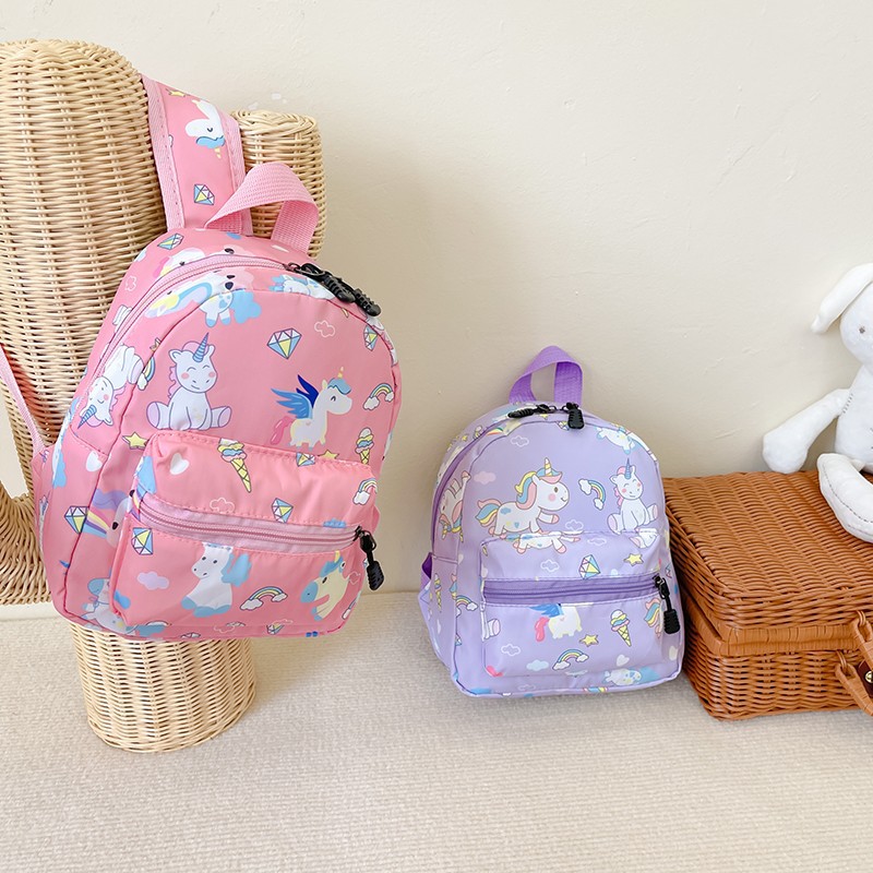Wholesale 2022 summer new children's bags, Oxford cartoon dinosaur pattern backpacks, kindergarten baby schoolbags details Picture