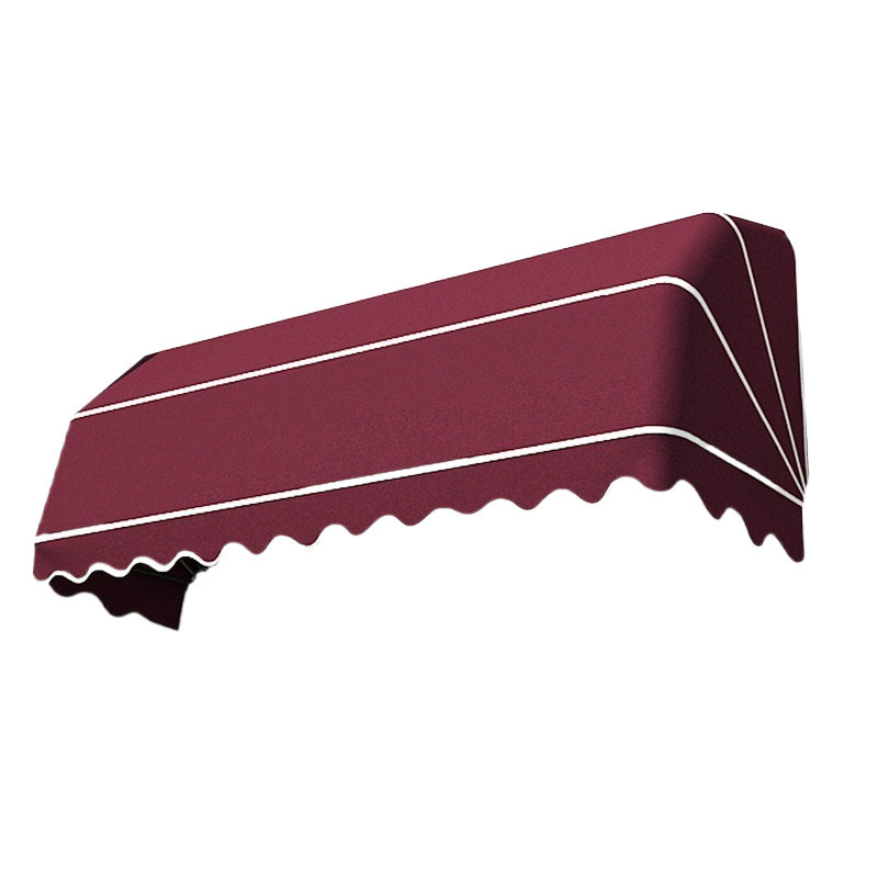 Folding canopy, eaves, household sunshade, stall canopy, rain and wind protection canopy, outdoor aluminum alloy waterproof fabric canopy Item Picture