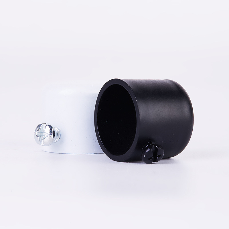 Roman rod head cover, ironwork plug, circular seal, curtain rod decorative head, 28/25/22/19, curtain head accessories Application Scenario