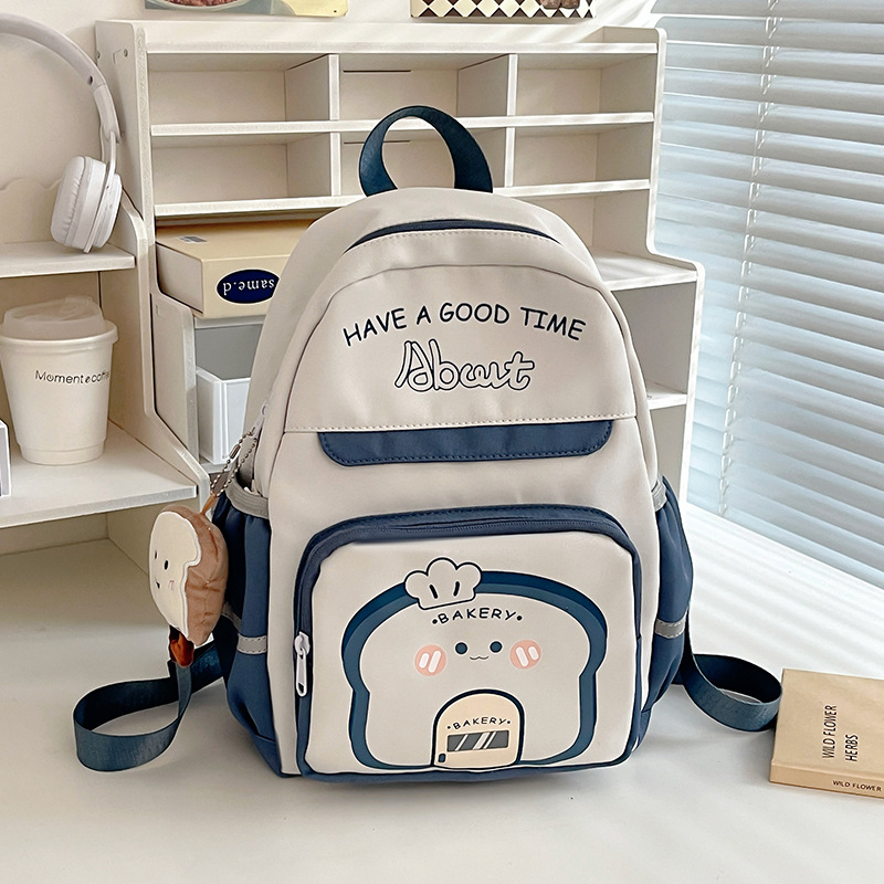 Study tour backpacks, children's travel backpacks, girls' campus cartoon schoolbags for junior and senior high school students details Picture