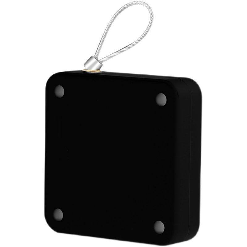 The hole-free drawstring door closer, buffer, silent and rebound device, an automatic door closing and sliding door for home use Item Picture