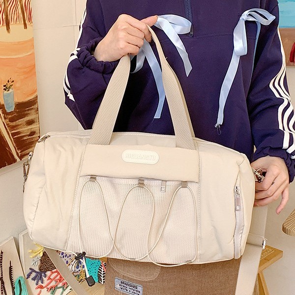 High-end fitness bag, large-capacity yoga bag for women, lightweight business travel bag, hand-held design luggage bag Specification drawing