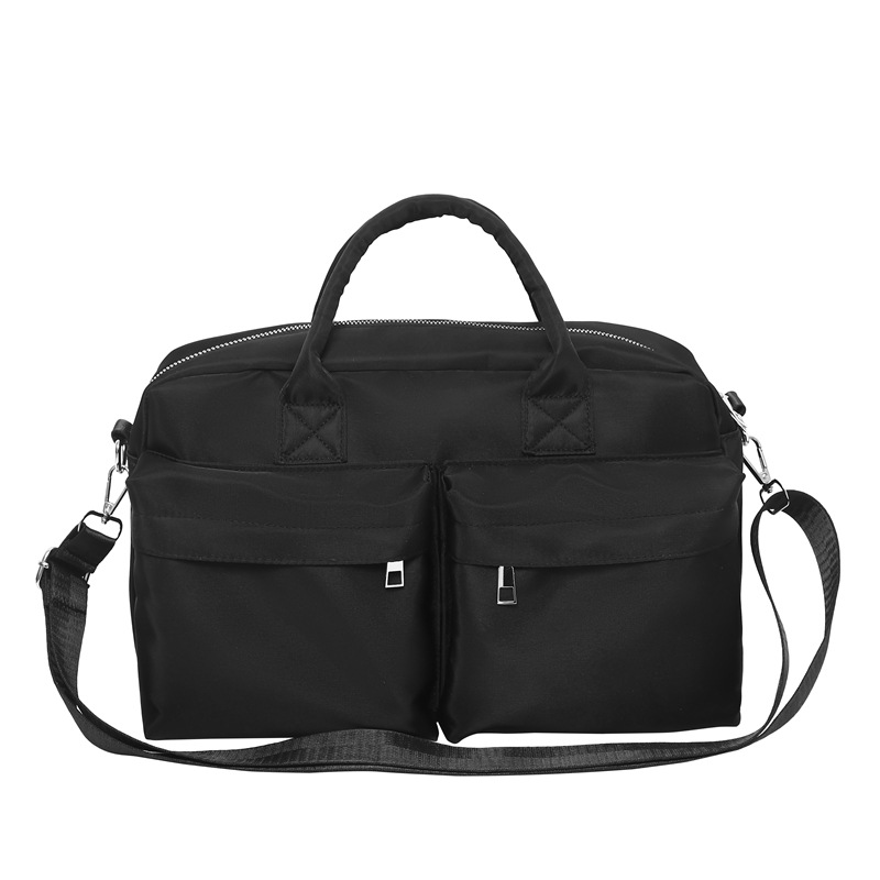 Portable travel bag for short trips, large-capacity storage, lightweight hand-held crossbody bag, outdoor men's and women's sports and fitness bag Item Picture