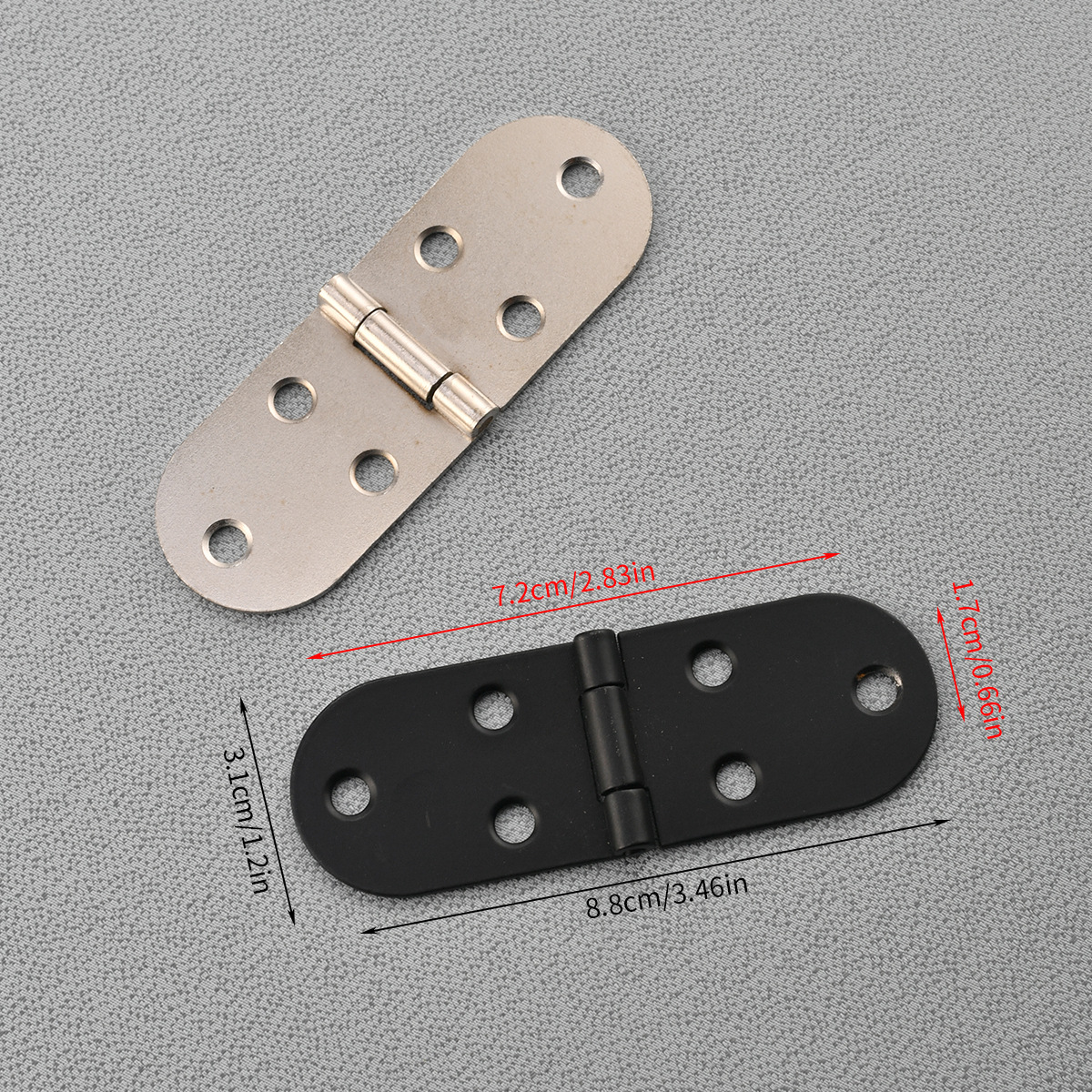 Jingmao Hardware -1030 New Chinese-style Packaging Box Accessories Antique Oval Olive Lace Hinge 6-hole hinge details Picture