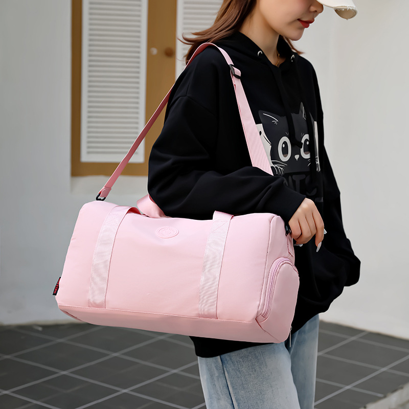 Travel bags, hand-held sports and fitness bags, large-capacity outings, luggage bags with handles, dry and wet separation swimming training bags details Picture
