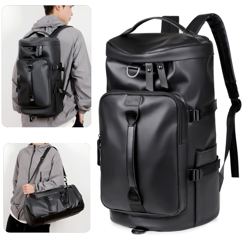 Multi-functional three-purpose travel bag, trendy and casual dry-wet separated fitness bag, Korean-style fashionable short-distance hand-held backpack full figure