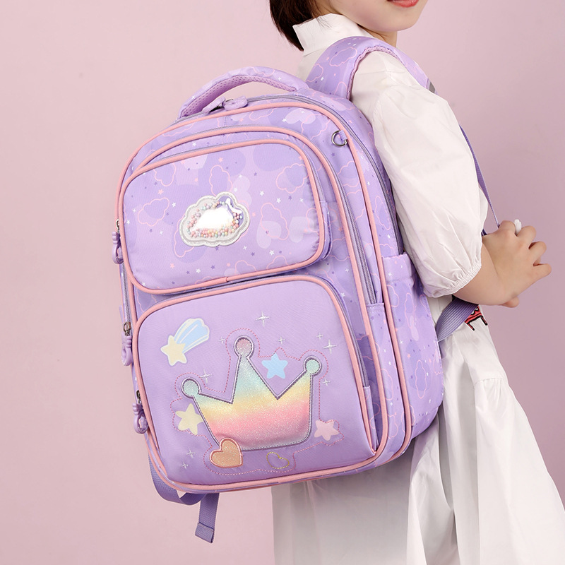 New children's bags, kindergarten schoolbags, small backpacks for girls and babies in the middle and senior classes, and light backpacks for children aged 3 to 6 Specification drawing