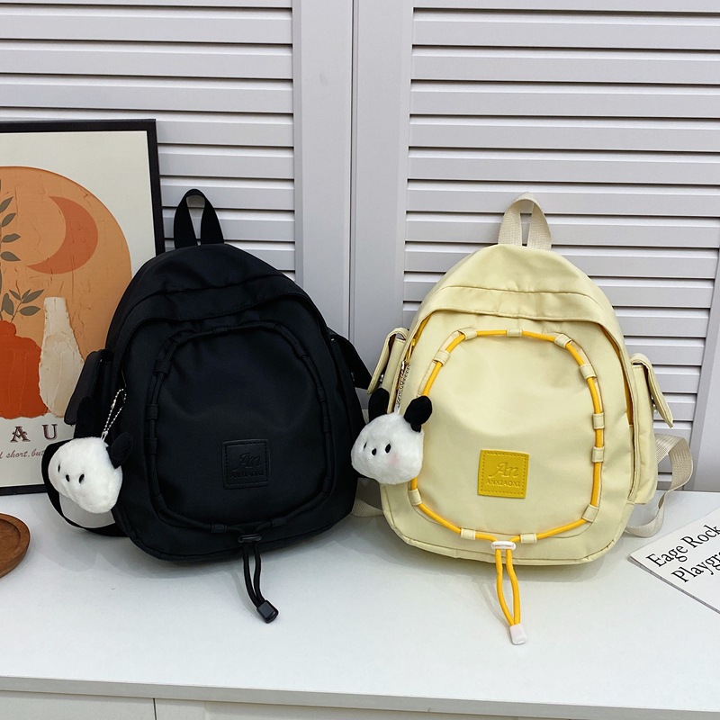 A new Korean-style casual and simple children's bag for cross-border travel, a fashionable and lightweight backpack for kindergartens Specification drawing
