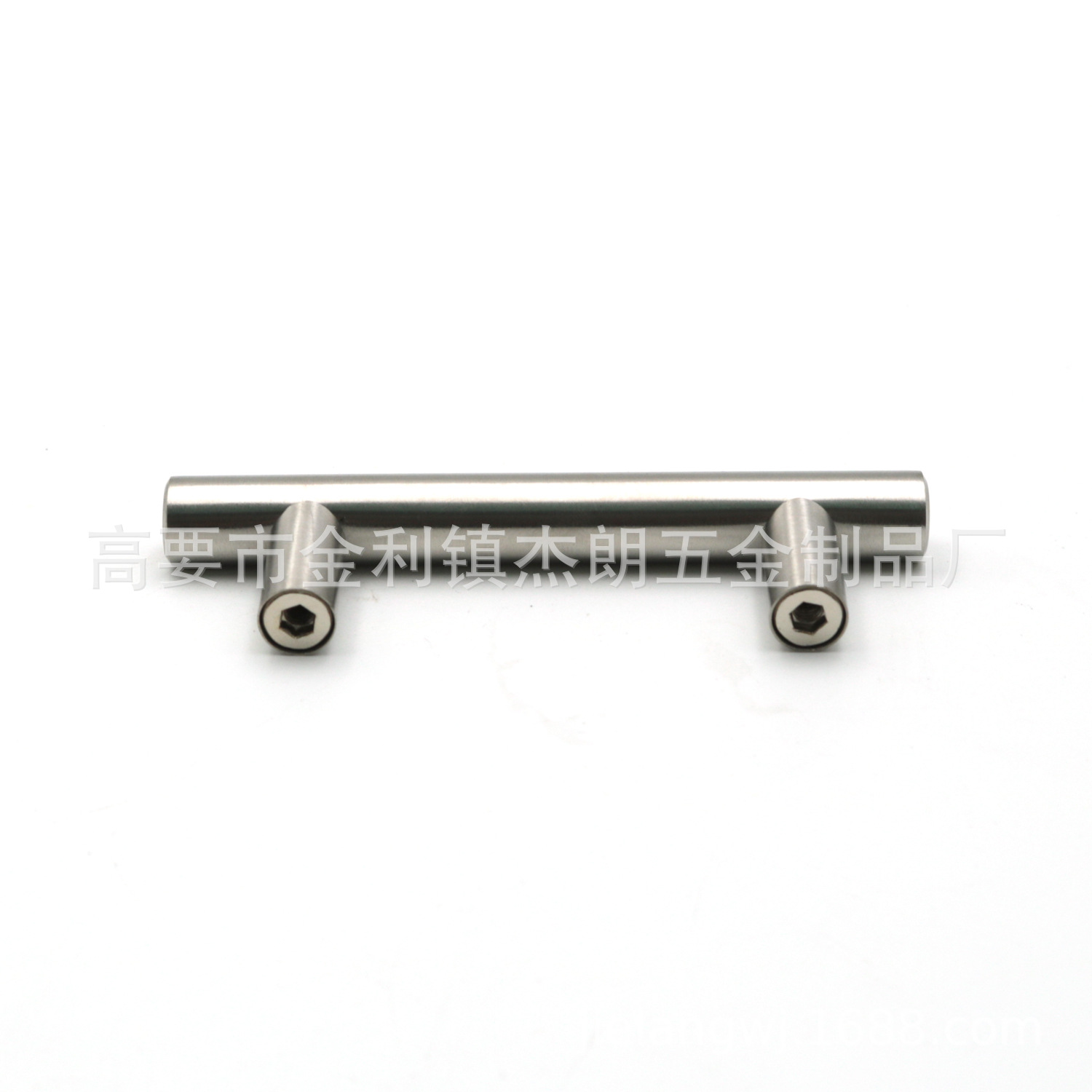 Stainless steel handle, modern and simple wardrobe, cabinet door, long handle, metal furniture, hardware drawer, single-hole small handle details Picture