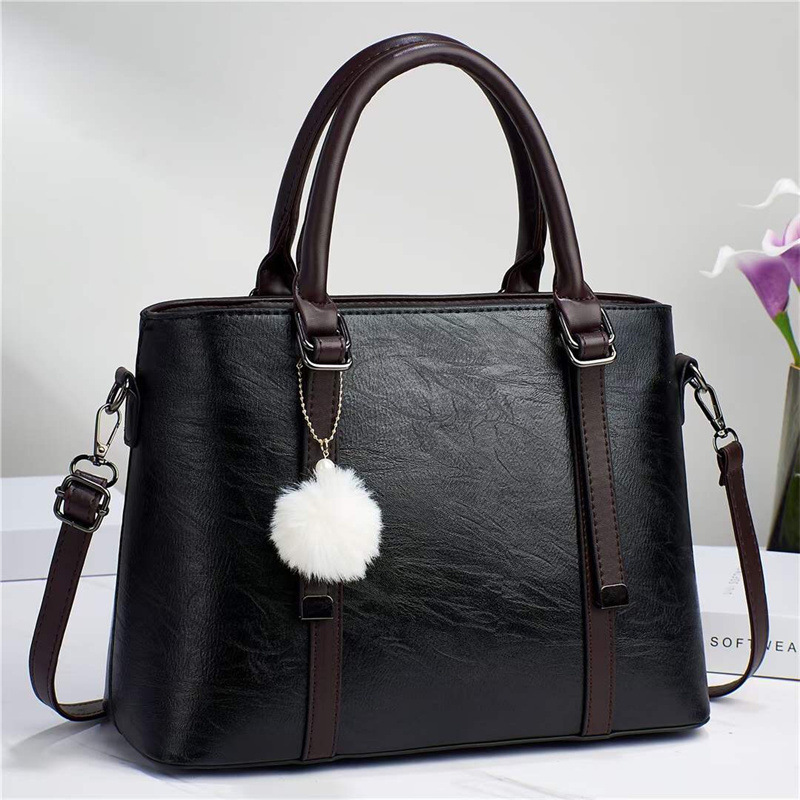 This is a new fashion women's bag made of retro materials for export in the autumn of 2024. It is a trendy crossbody handbag for women and a single-shoulder bag details Picture
