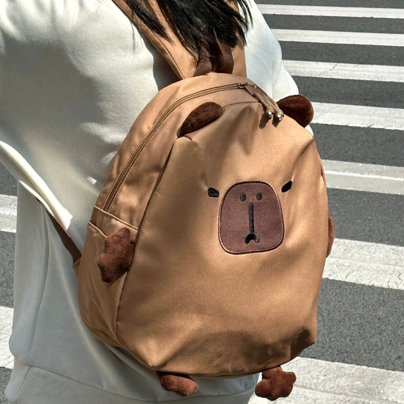 Cross-border schoolbag, cute backpack for girls, new cartoon backpack for primary school students and children, ugly and cute, large-capacity spring outing bag Application Scenario