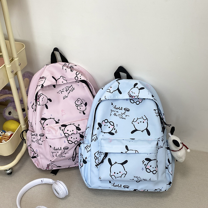 Cross-border Japanese cartoon high-appearance-level schoolbag, cute backpack for junior high school students, large-capacity backpacks for college and senior high school students Application Scenario