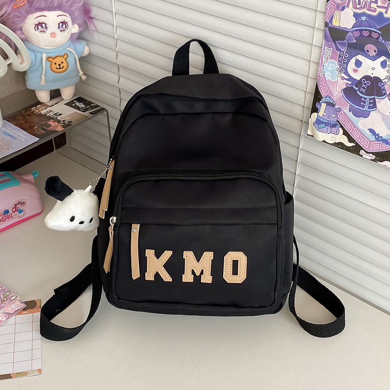 High appearance level schoolbag for girls, college students on Instagram, cute outdoor soft girl backpack for girls, light backpack for junior and senior high school students Specification drawing