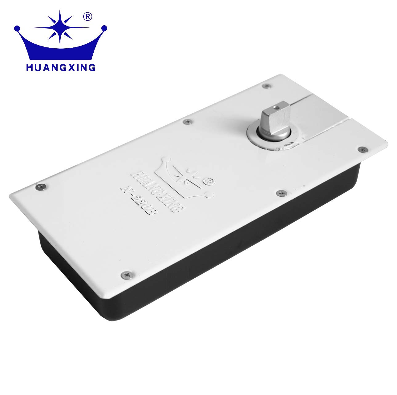 Floor spring N-220B, wooden door, aluminum alloy, framed and frameless, glass door, floor spring accessories, universal type Item Picture