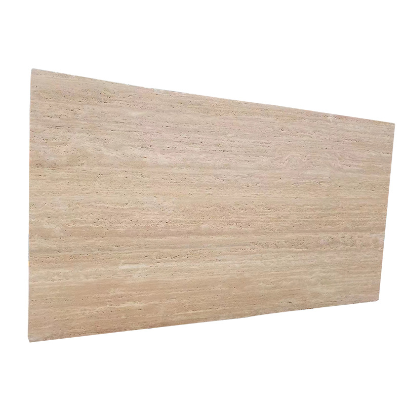 Marble natural travertine series, Mi Huang Cave home decoration, villa, hotel, TV background wall, staircase tread plate stone Item Picture