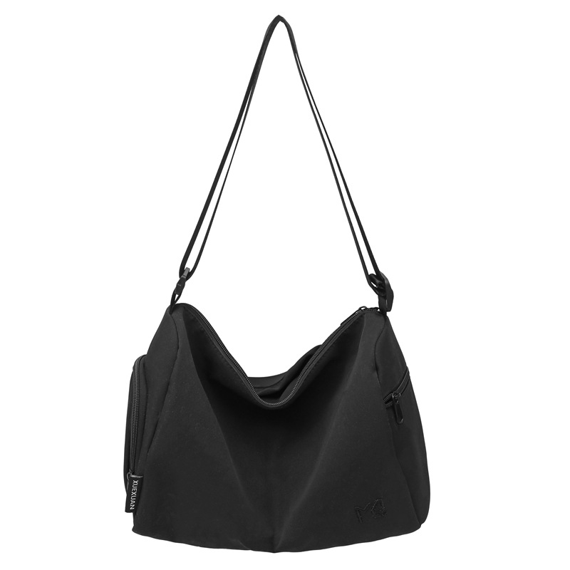 A new lightweight and casual crossbody bag with a Harajuku style, a campus highlight, a single-shoulder bag for both men and women, and a large-capacity travel backpack Item Picture