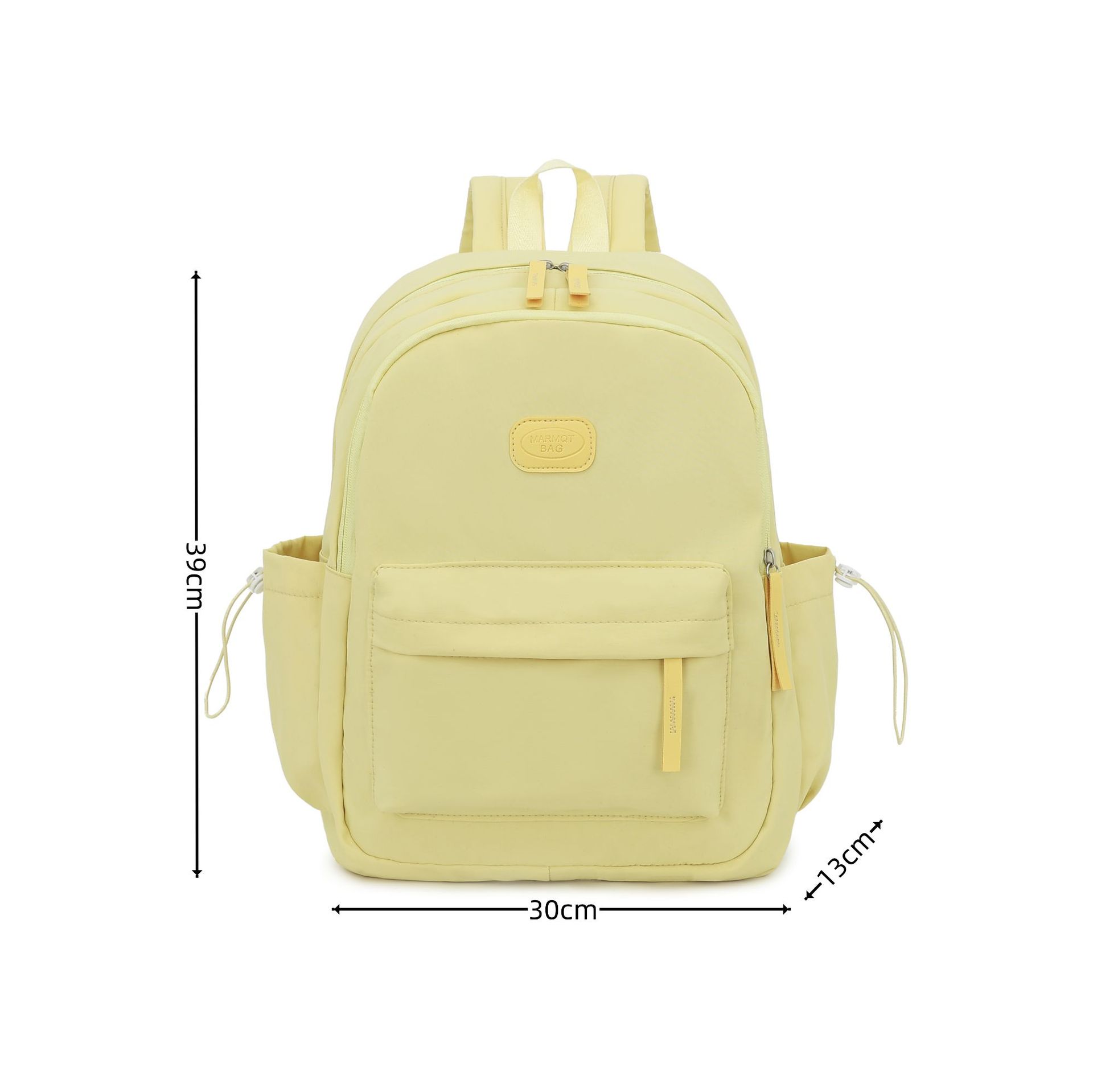 Simple and versatile schoolbag for junior high school girls 2025, fashionable backpack for niche high school and primary school students, travel backpack trend Item Picture
