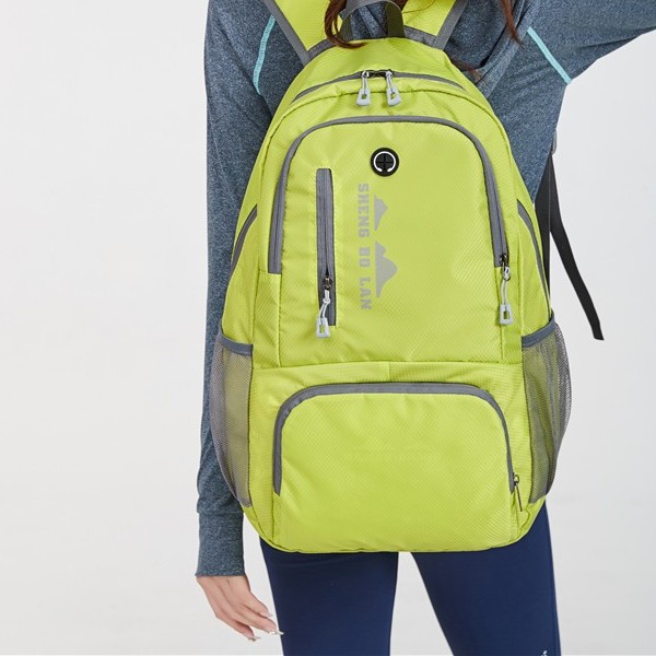 Men's and women's casual skin bags, ultra-lightweight and foldable outdoor large-capacity sports mountaineering bags, portable travel backpacks Specification drawing