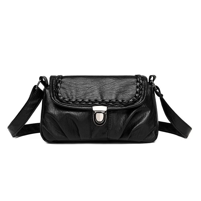 2025 Trendy pleated cloud Bag for Women, summer Korean style fashionable single-shoulder bag, Niche design, ins crossbody bag for mom Item Picture