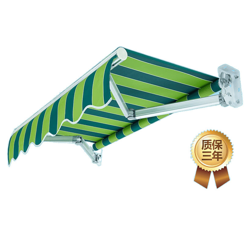 Sunshade, telescopic balcony canopy, outdoor aluminum alloy canopy, shop folding canopy, carport, hand-cranked tent Item Picture