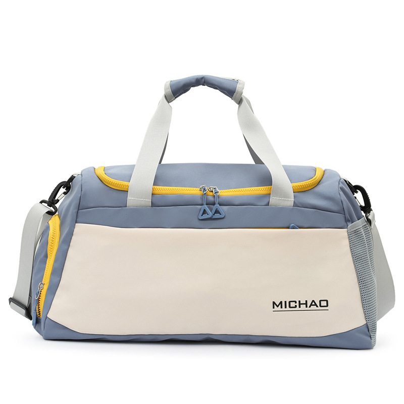 Oxford Cloth super large capacity travel bag, fitness yoga dry and wet separation bag, business trip and travel set, trolley luggage women's bag full figure