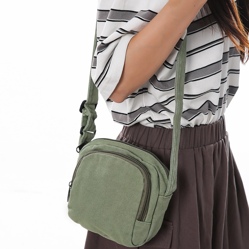 Summer coin purse casual new small bag, retro crossbody bag, Korean mini phone bag for women, artistic single-shoulder bag details Picture
