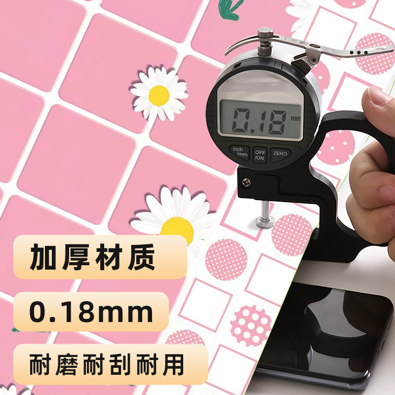 Kitchen oil-proof stickers, cabinets, high-temperature resistant wall stickers, fireproof, waterproof and moisture-proof tiles, countertops, self-adhesive stoves, range hoods details Picture