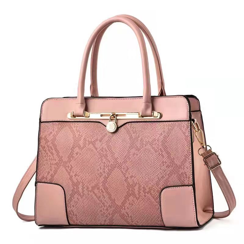 Women's leopard print bag, 2022 new trendy, fashionable and elegant handbag, crossbody bag, middle-aged large-capacity mom bag details Picture