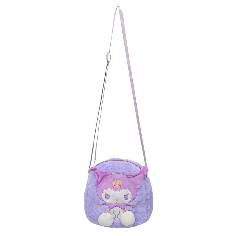 Winter's quirky, cartoonish and cute crossbody small bags for women, 2024 new style children's dolls, mobile phone cases, plush bags Item Picture