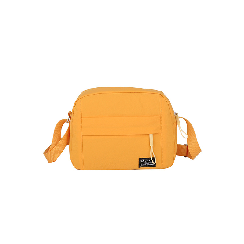 Japanese-style lightweight single-shoulder crossbody bag for women, ins versatile solid color casual bag, multi-pocket large capacity simple small backpack for women Item Picture