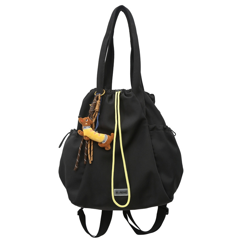 Fashionable foreign trade dual-purpose bag, cross-border bag, casual nylon backpack, multi-functional single-shoulder hand-carry fitness bag, large capacity Item Picture