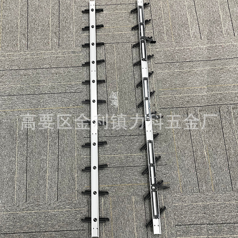 Factory wholesale 11-page bronze-colored aluminum-plastic iron handle blind frame, 6-inch glass bracket, hand-cranked window pull rod Item Picture
