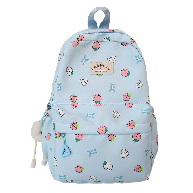 Cross-border Korean version cute campus schoolbag for primary school girls, super lightweight, back-protecting and load-reducing schoolbag for junior and senior high school students Item Picture