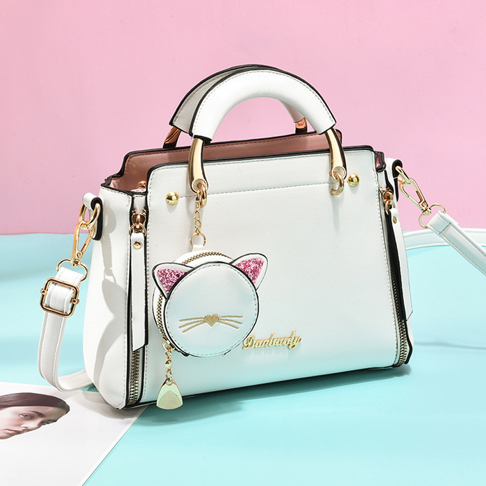 Taizhou pu Bag Women's 2022 New Trendy Korean Style fashionable large-capacity Versatile handbag, women's single-shoulder crossbody bag full figure