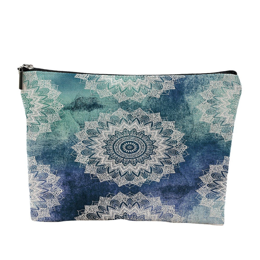 The best-selling Taylor waterproof linen cosmetic bag, loose change toiletries and portable zipper storage bag on cross-border Amazon temu Item Picture