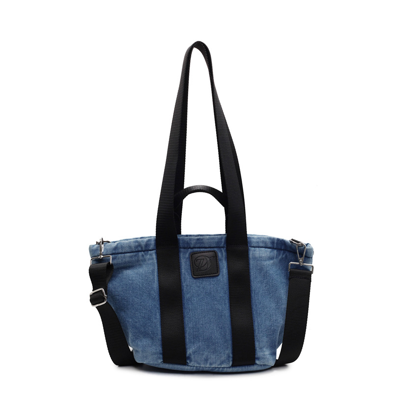 High-quality large-capacity bags, Japanese tote bags, denim handbags, crossbody bags, single-shoulder bags, universal luggage bags Item Picture