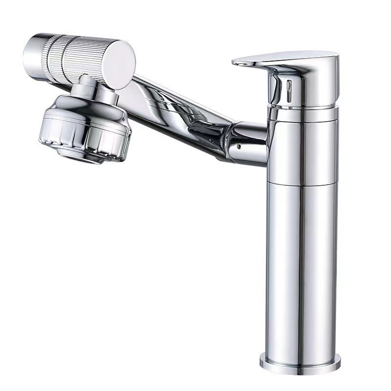 Cross-border Maneki Neko hot and cold washbasin Faucet, bathroom washbasin, bathroom cabinet, universal multi-functional faucet Item Picture